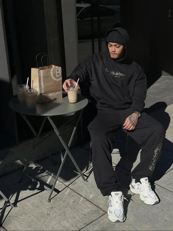 Outside in the daylight