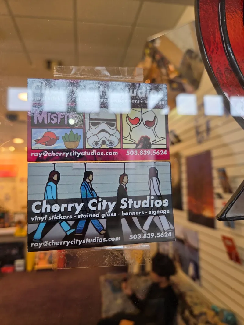 Cherry City Studios, on the way in