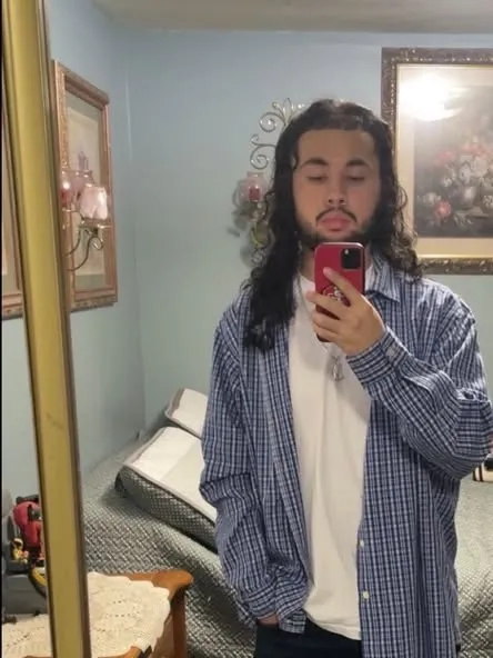 Mirror check before the night