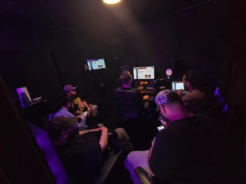 Watching the take come through